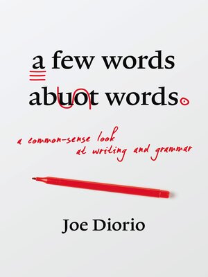 cover image of A Few Words About Words